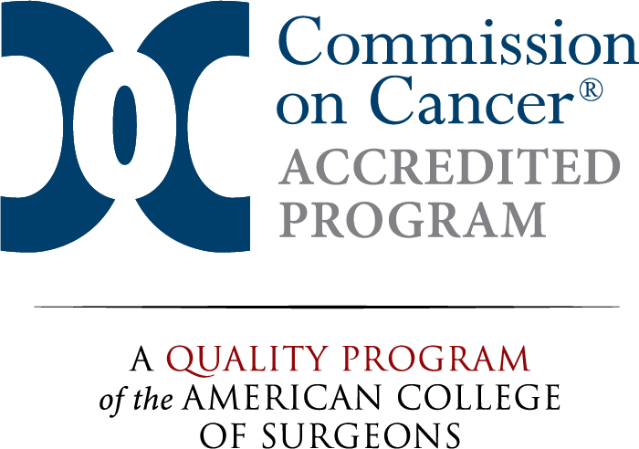 Committee on Cancer accredited badge
